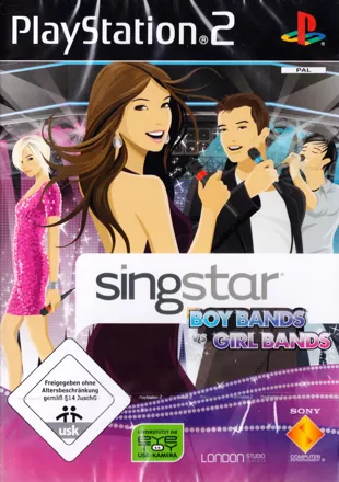 постер игры SingStar: Boy Bands vs Girl Bands