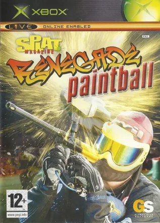постер игры SPLAT Magazine: Renegade Paintball