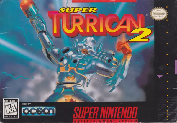 постер игры Super Turrican 2