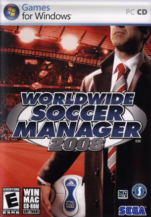 постер игры Worldwide Soccer Manager 2008