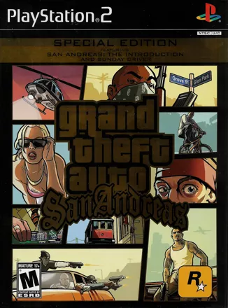 Grand Theft Auto: San Andreas PlayStation 2 Box Art Cover by