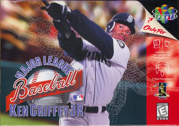 постер игры Major League Baseball Featuring Ken Griffey Jr