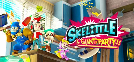 постер игры Skelittle: A Giant Party!!