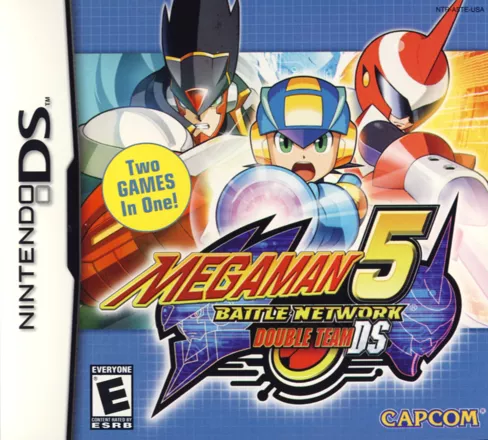 постер игры Mega Man Battle Network 5: Double Team DS