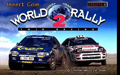 木原のENGLISHラリー PART 2 World Rally 2: Twin Racing (1995) - MobyGames