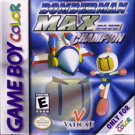 постер игры Bomberman Max: Blue Champion
