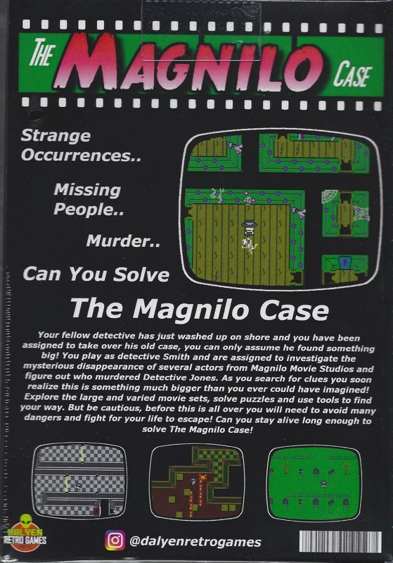 Back Cover for The Magnilo Case (NES)