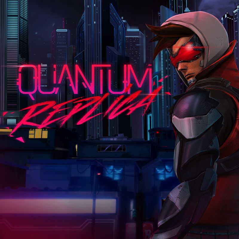 Front Cover for Quantum Replica (PlayStation 4) (download release)