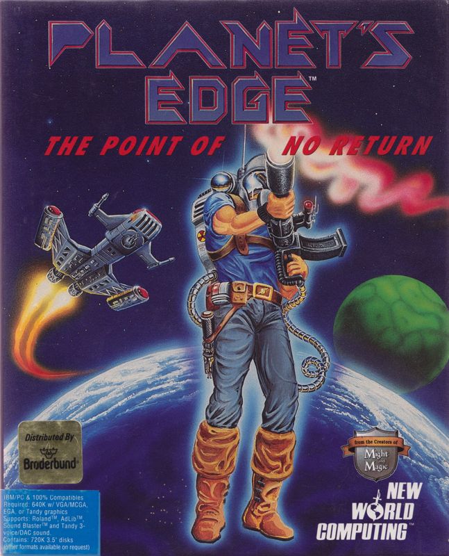 Front Cover for Planet's Edge: The Point of no Return (DOS)