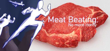 Front Cover for Meat Beating: No More Horny (Windows) (Steam release)