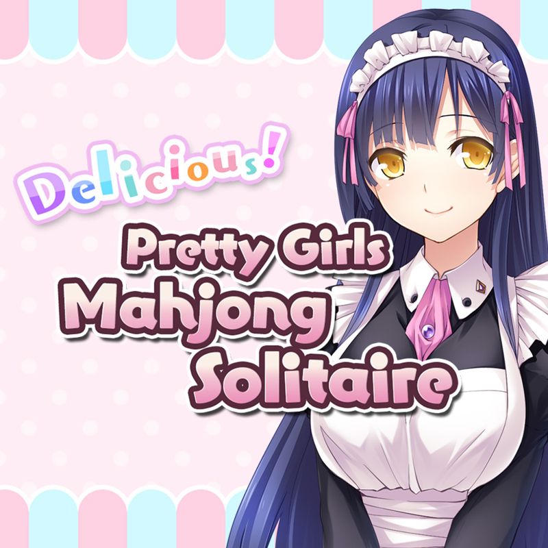 Front Cover for Delicious! Pretty Girls Mahjong Solitaire (Nintendo Switch) (download release)