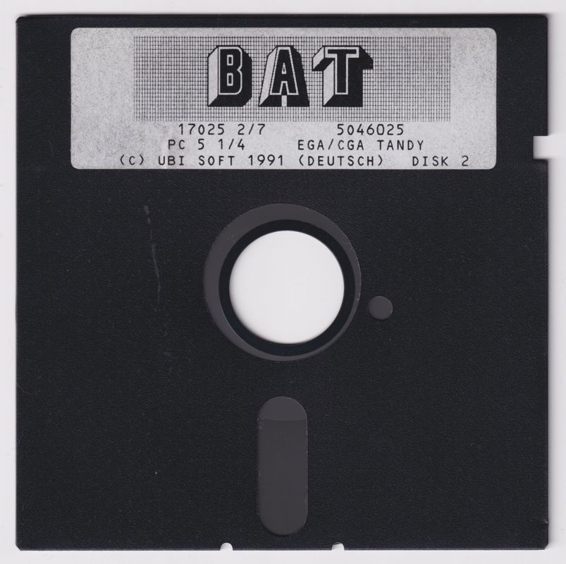 Media for B.A.T. (DOS) (German EGA version): Disk 2