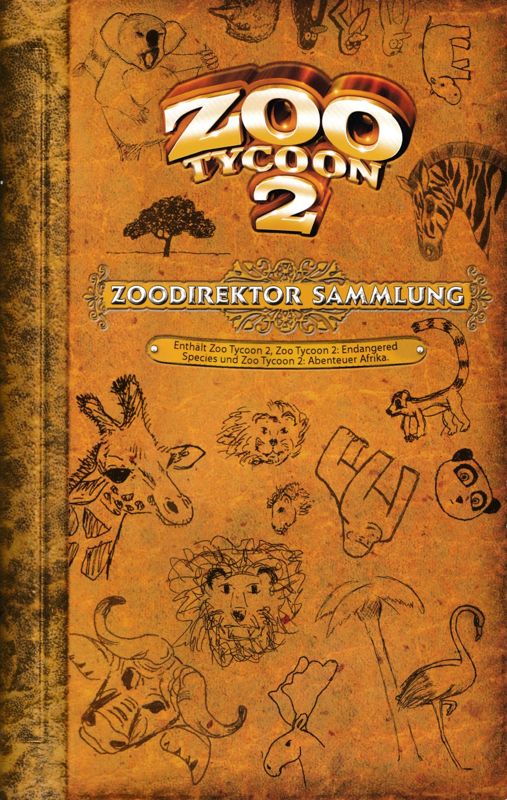 Manual for Zoo Tycoon 2: Zookeeper Collection (Windows): Front