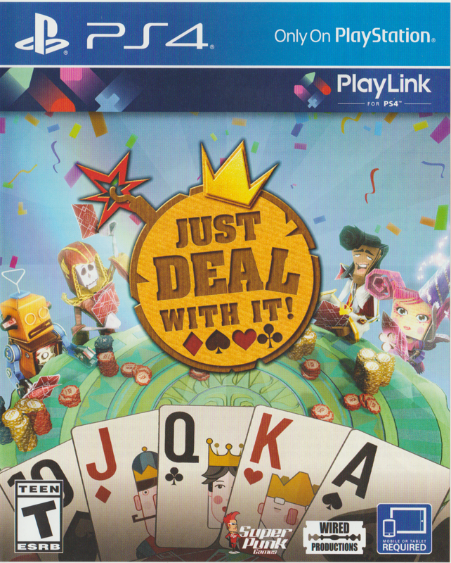 Front Cover for Just Deal With It! (PlayStation 4)