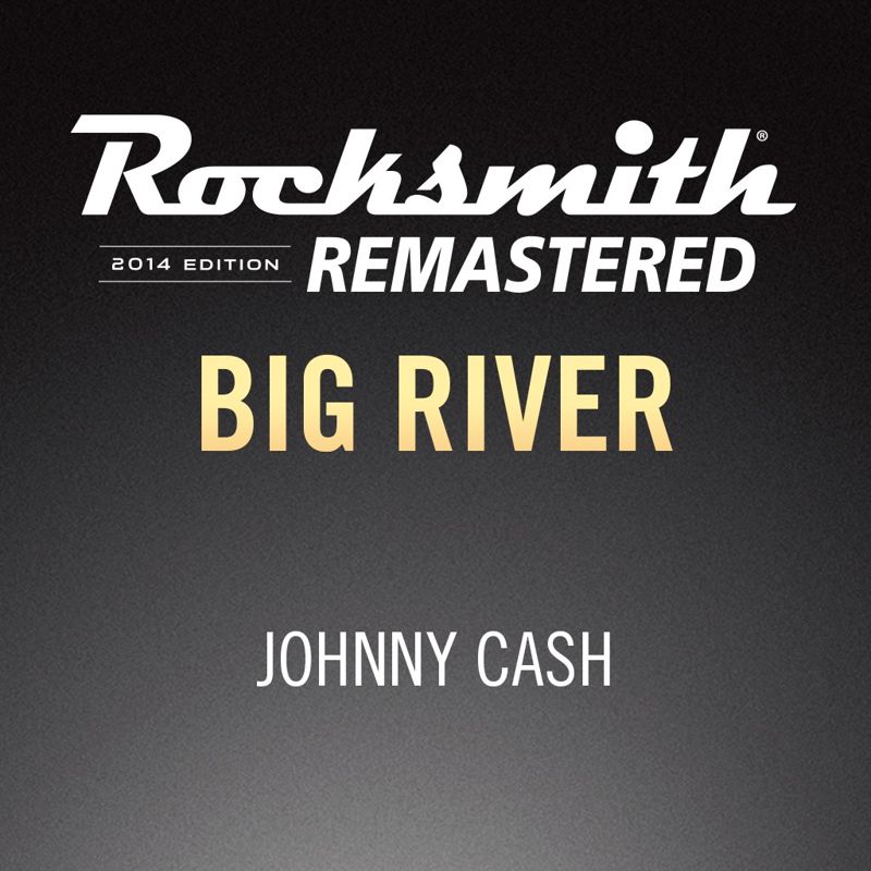 Front Cover for Rocksmith: All-new 2014 Edition - Johnny Cash: Big River (PlayStation 3 and PlayStation 4) (download release)