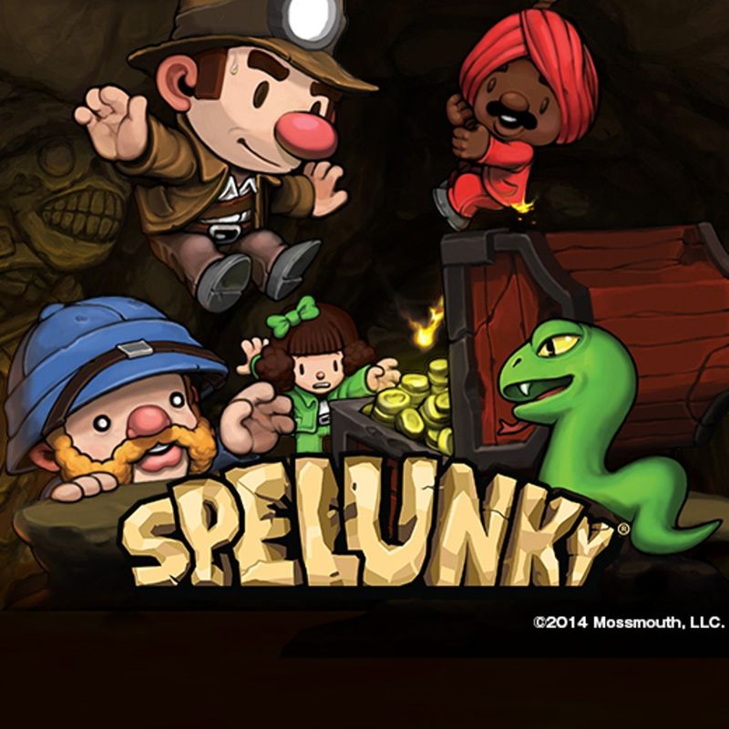Front Cover for Spelunky (PS Vita and PlayStation 4) (PSN (SEN) release)