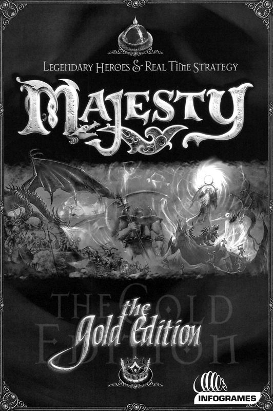 Manual for Majesty: The Fantasy Kingdom Sim - Gold Edition (Windows): Front