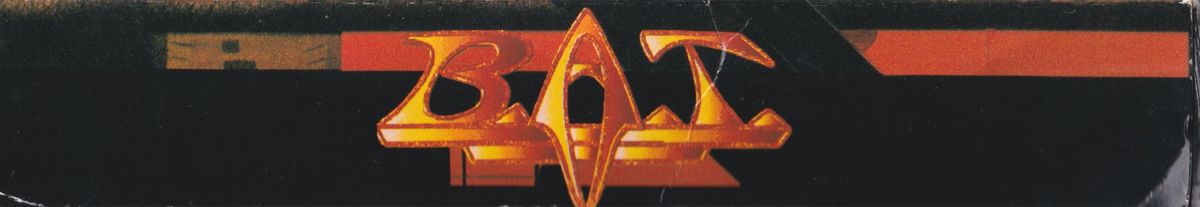 Spine/Sides for B.A.T. (DOS) (German EGA version): Top