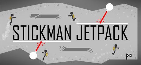 Front Cover for Stickman Jetpack (Linux and Macintosh and Windows) (Steam release)