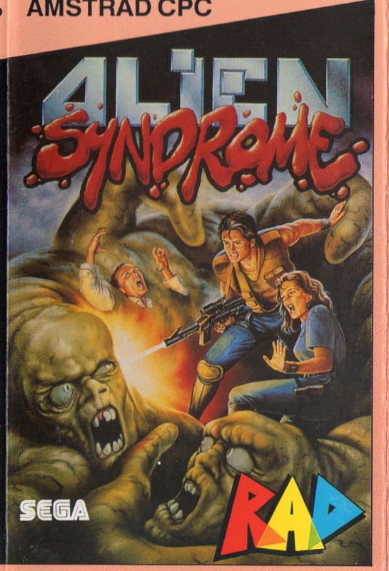 Front Cover for Alien Syndrome (Amstrad CPC) (RAD budget release)
