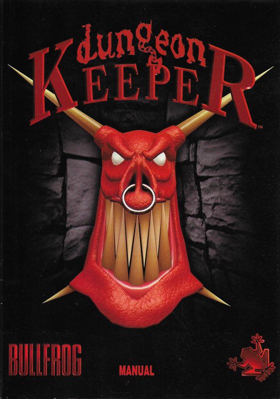 Manual for Dungeon Keeper (DOS and Windows): Front