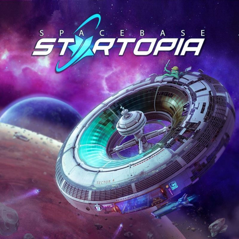 Front Cover for Spacebase Startopia (PlayStation 4 and PlayStation 5) (download release)