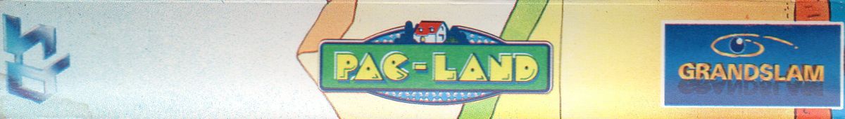 Spine/Sides for Pac-Land (Atari ST)