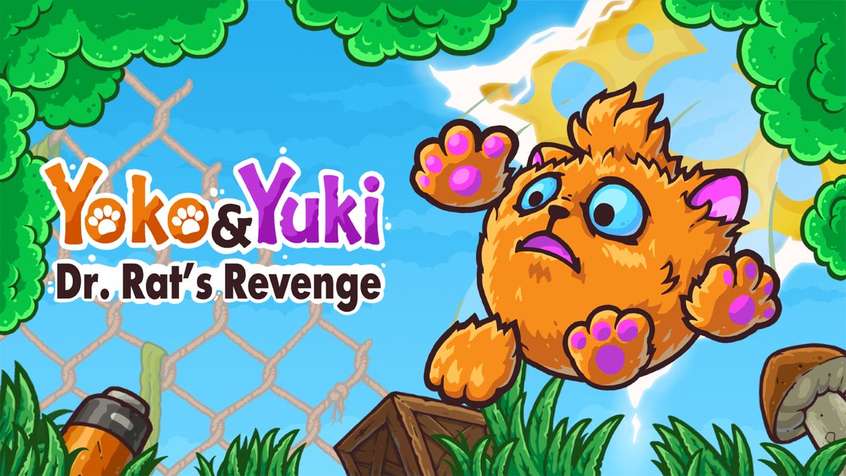 Front Cover for Yoko & Yuki: Dr. Rat's Revenge (Nintendo Switch) (download release)