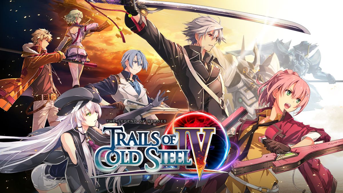 Front Cover for The Legend of Heroes: Trails of Cold Steel IV - The End of Saga (Nintendo Switch) (download release)
