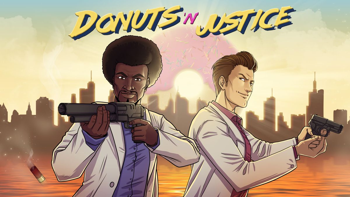 Front Cover for Donuts'n'Justice (Nintendo Switch) (download release)