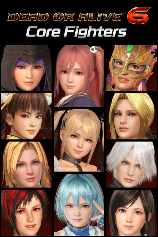 Front Cover for Dead or Alive 6: Core Fighters - Female Fighters Set (Xbox One) (download release)