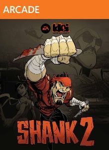 Front Cover for Shank 2 (Xbox 360) (XBLA release)