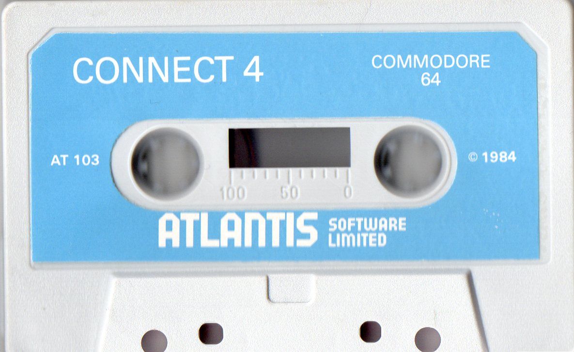 Media for Connect 4 (Commodore 64)
