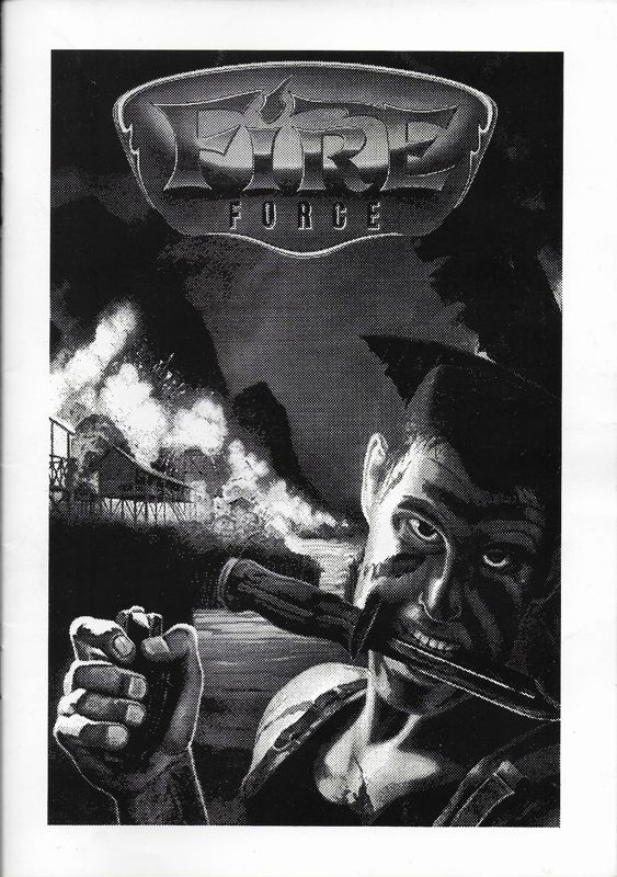 Manual for Fire Force (Amiga): Front