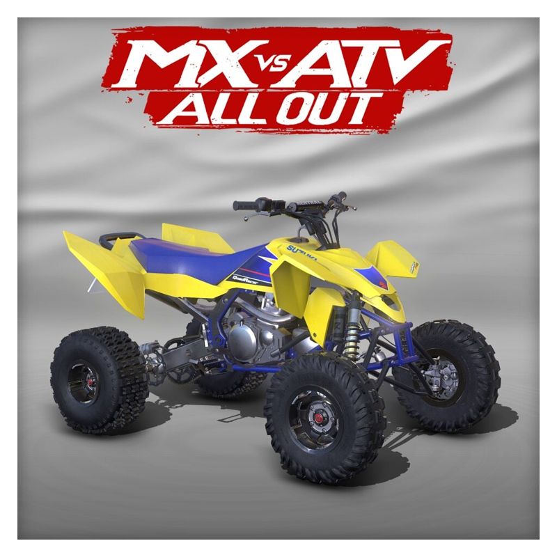 Front Cover for MX vs ATV All Out: 2011 Suzuki LT-R450 (PlayStation 4) (download release)