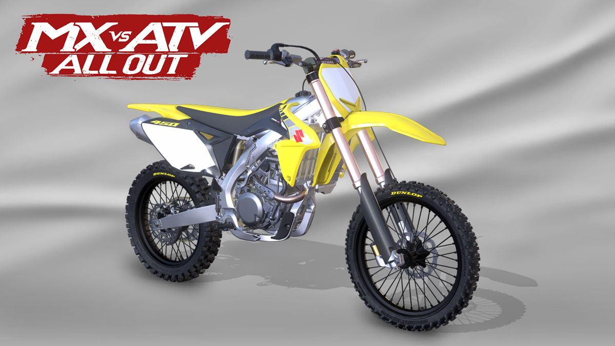 Front Cover for MX vs ATV All Out: 2017 Suzuki RM-Z450 (Nintendo Switch) (download release)