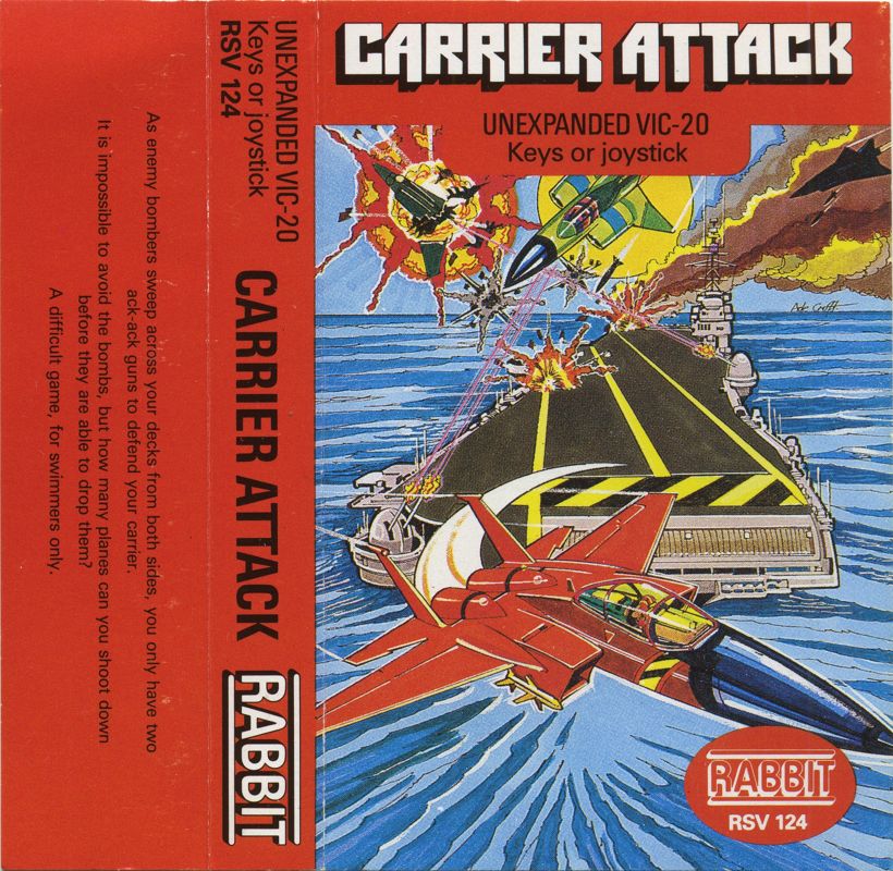 Full Cover for Carrier Attack (VIC-20)