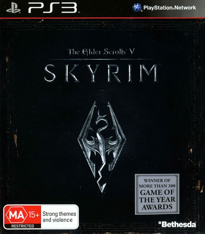 Front Cover for The Elder Scrolls V: Skyrim (PlayStation 3)