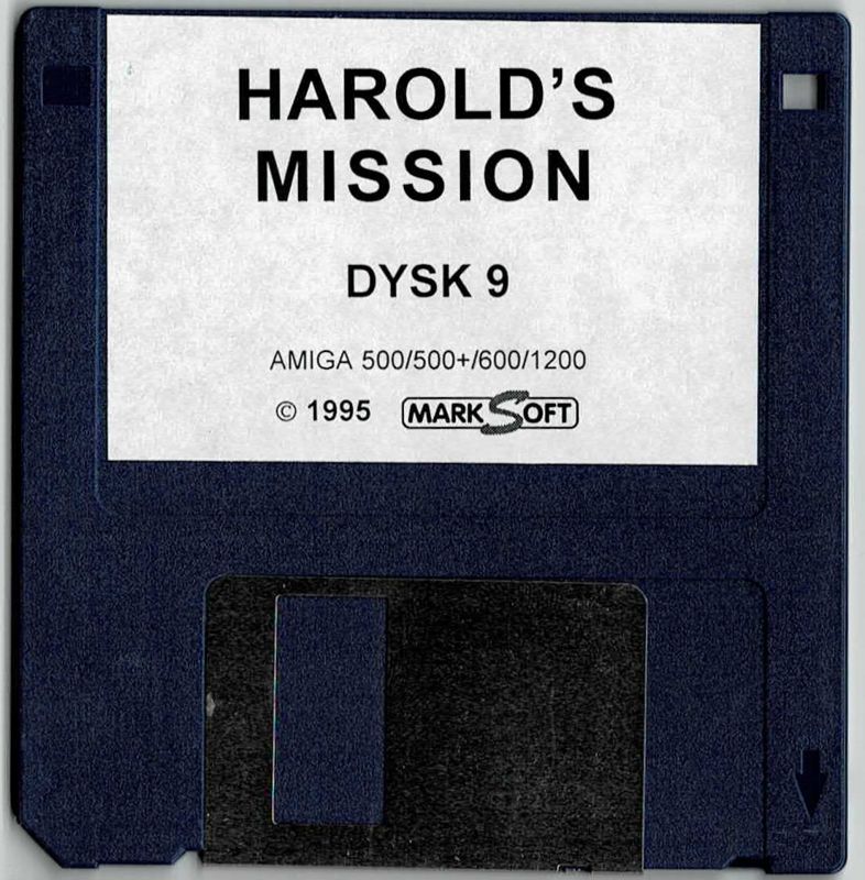 Media for Harold's Mission (Amiga): 9/10