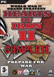 Front Cover for Hearts of Iron II: Complete (Windows) (GamersGate release)