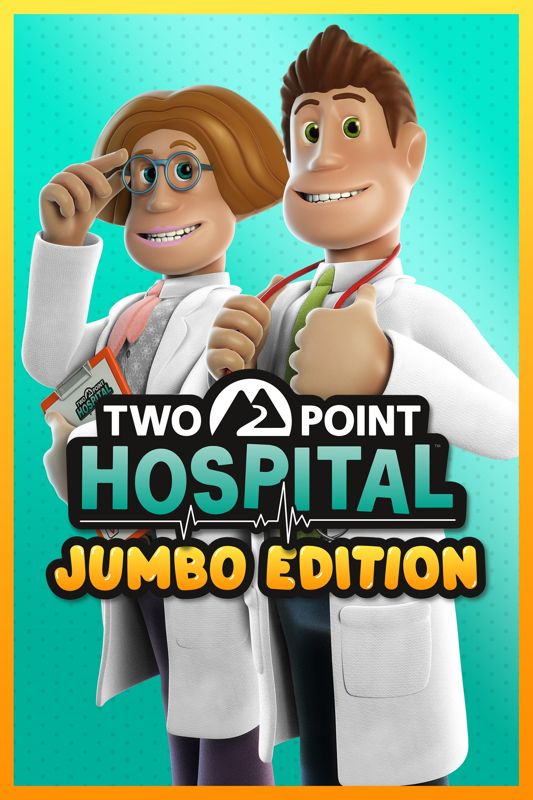 Two Point Hospital: Jumbo Edition cover or packaging material - MobyGames