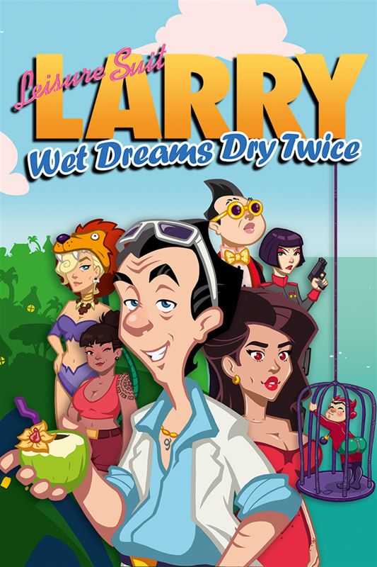 Front Cover for Leisure Suit Larry: Wet Dreams Dry Twice (Xbox One and Xbox Series) (download release)