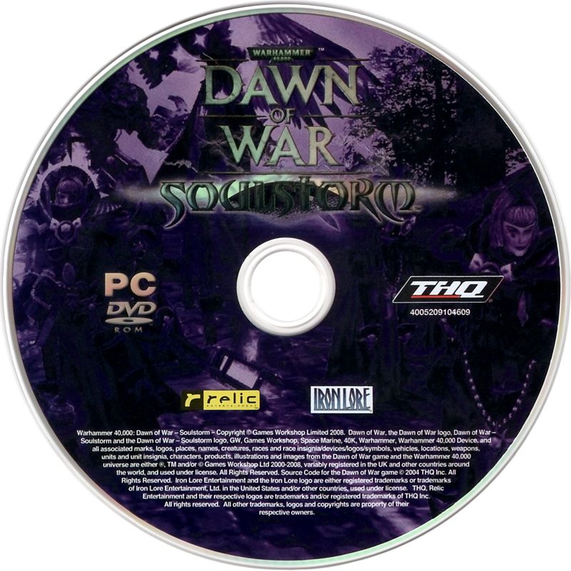 Media for Warhammer 40,000: Dawn of War - Soulstorm (Windows)