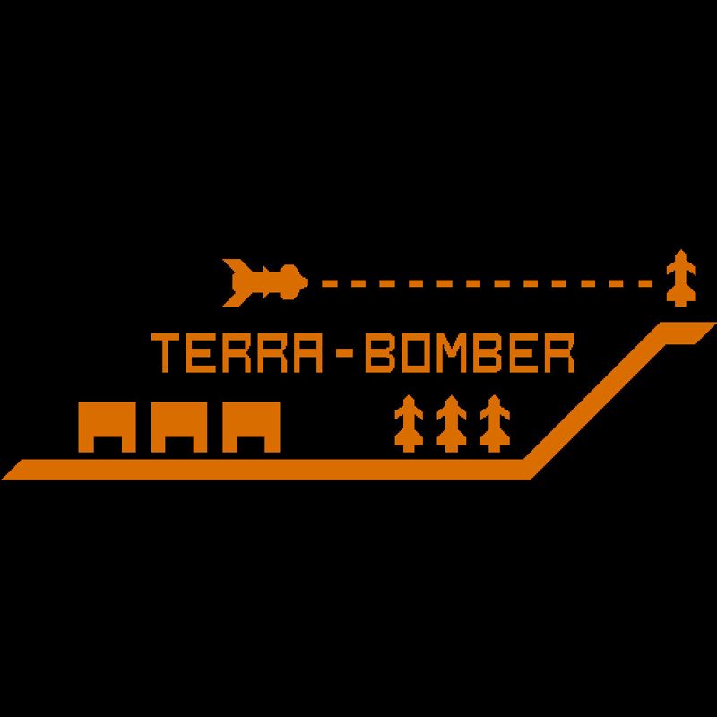 Front Cover for Terra Bomber (Nintendo Switch) (download release)