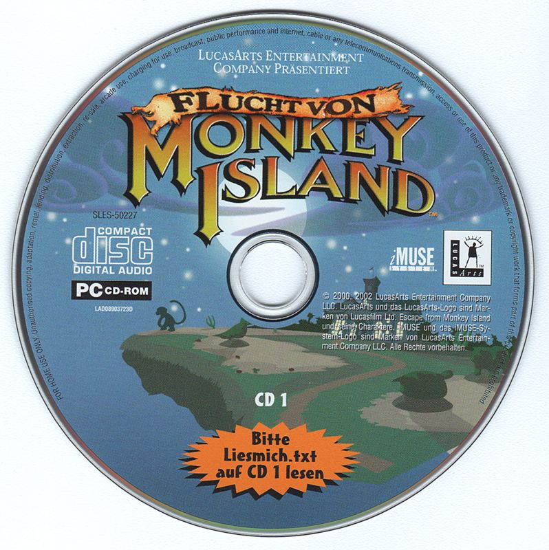 Escape from Monkey Island  Fuga da Ilha dos Macacos para PC (2000)