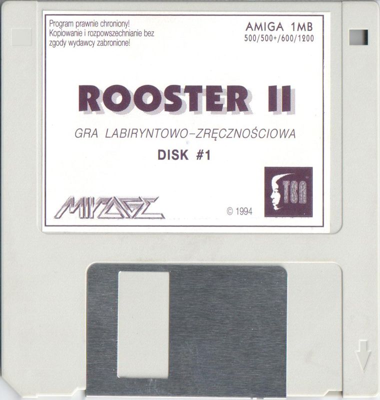 Media for Rooster 2 (Amiga): Disk #1