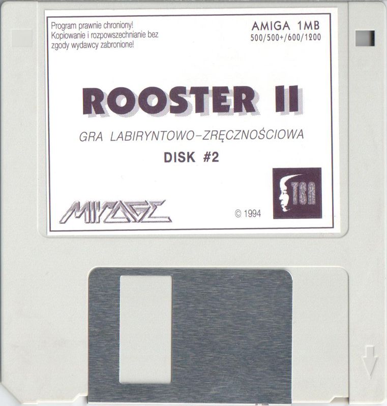 Media for Rooster 2 (Amiga): Disk #2