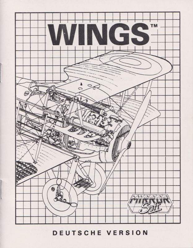 Wings cover or packaging material MobyGames