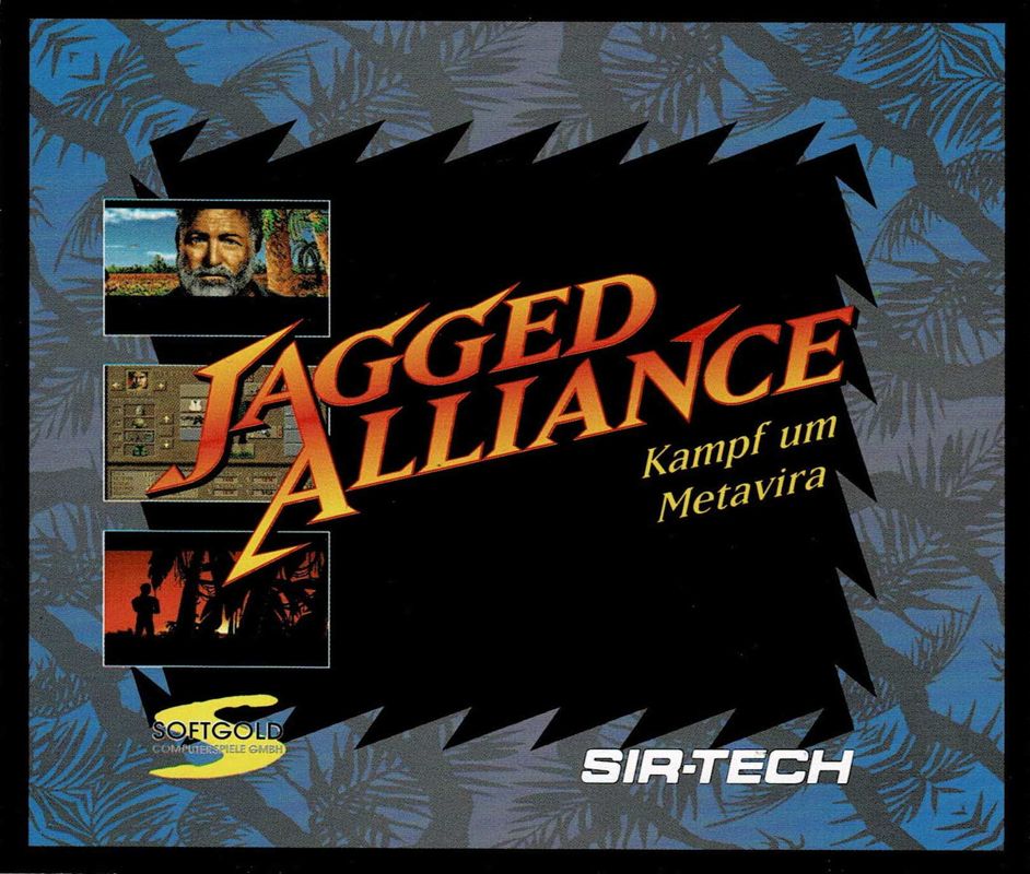 Other for Jagged Alliance (DOS) (Complete German release): Jewel Case - Back