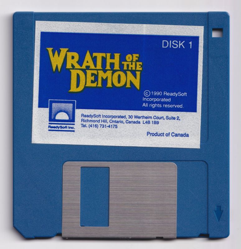 Media for Wrath of the Demon (DOS) (3,5" Disk Version with german manual): Disk 1